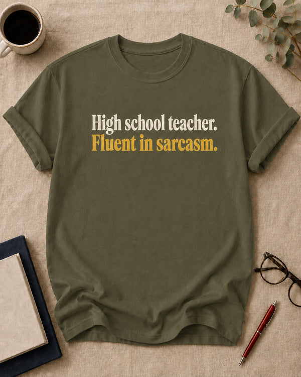 High school teacher. Fluent in sarcasm.