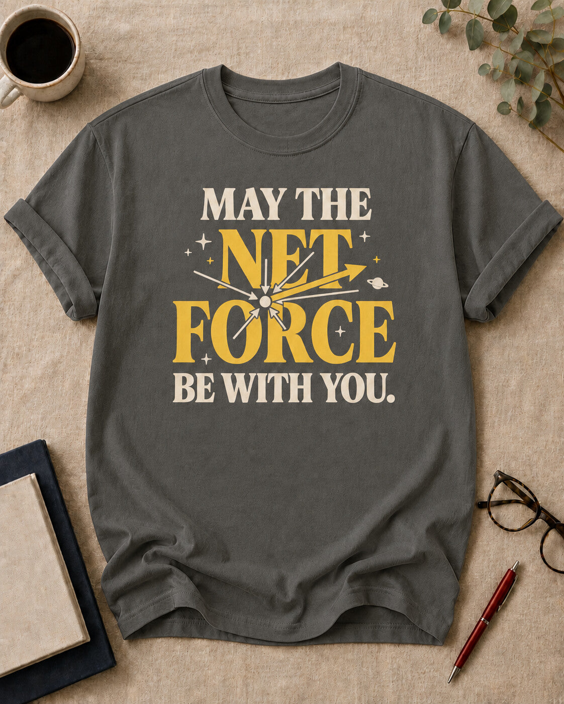 May the Net Force Be With You.