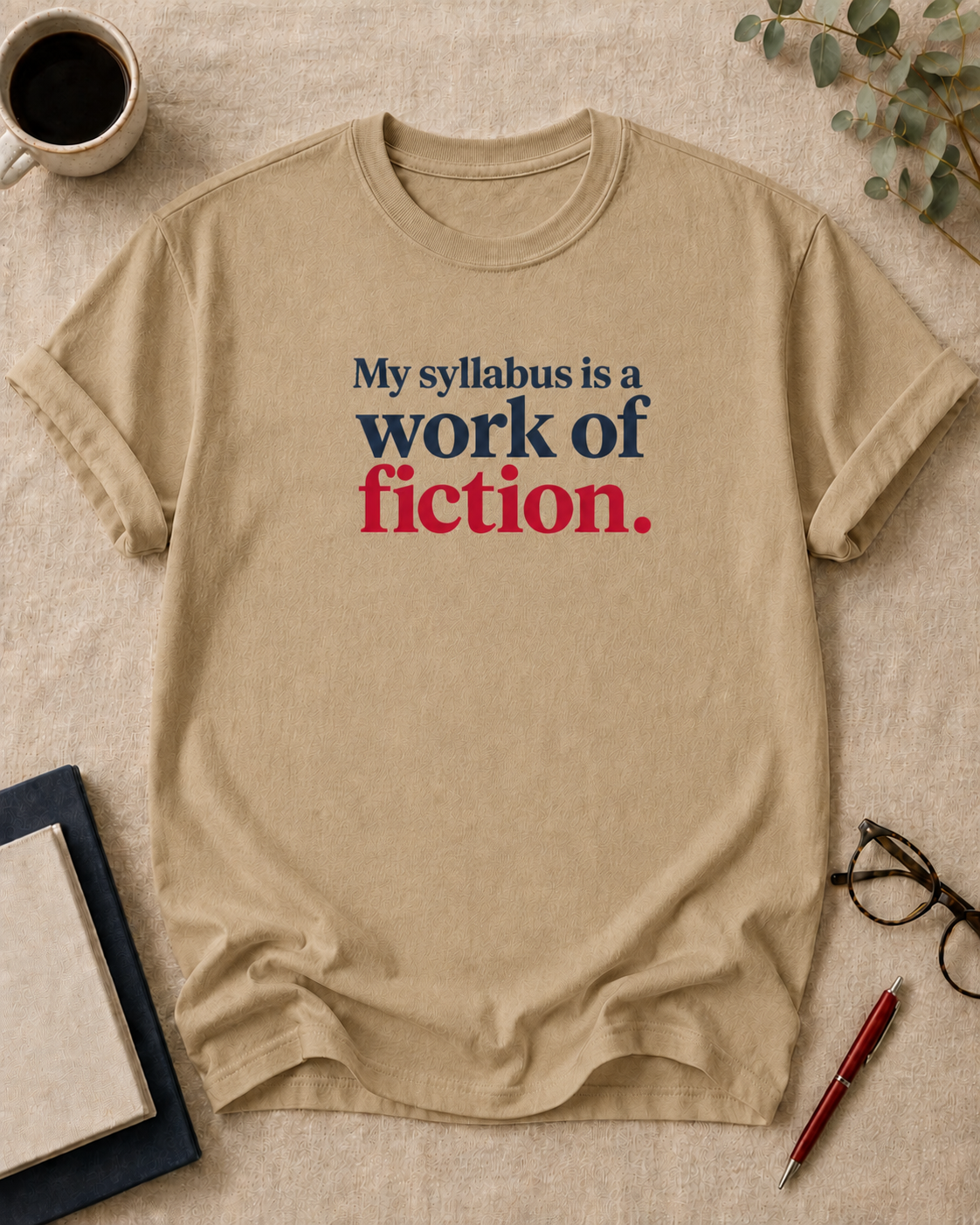 My syllabus is a work of fiction.