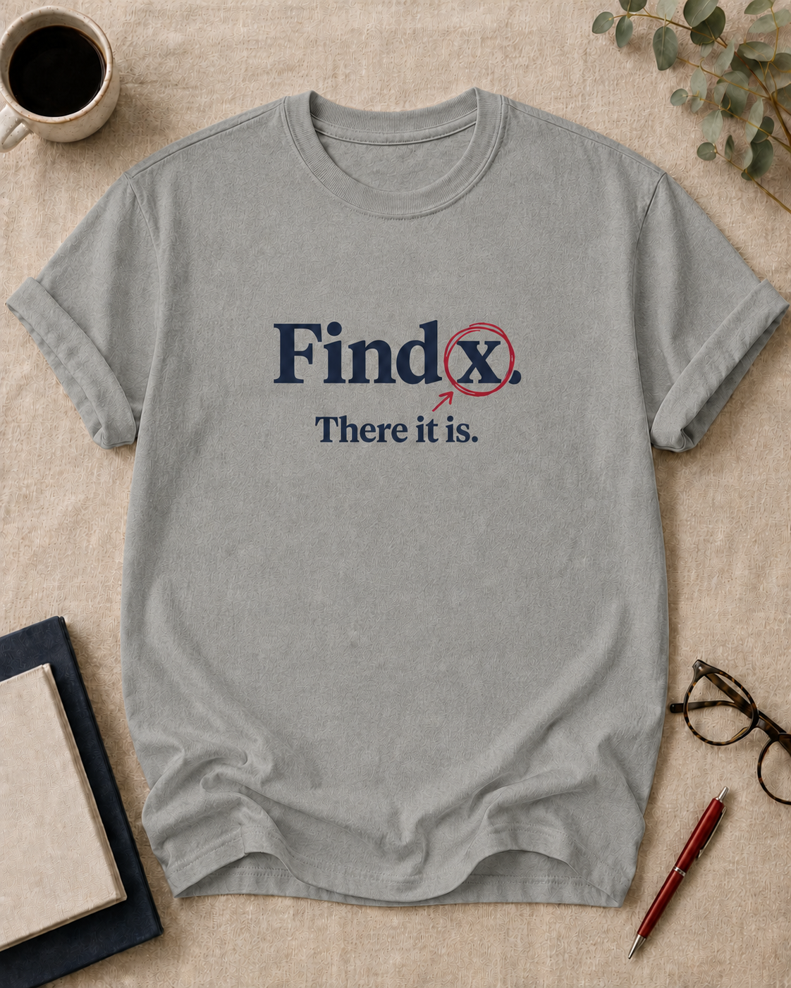 Find x. There it is.