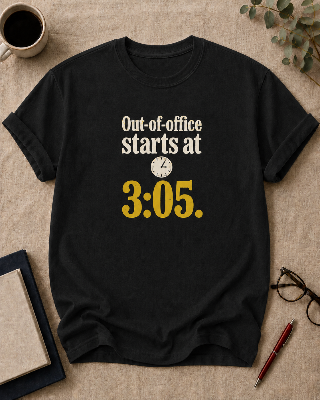 Out-of-office starts at 3:05.