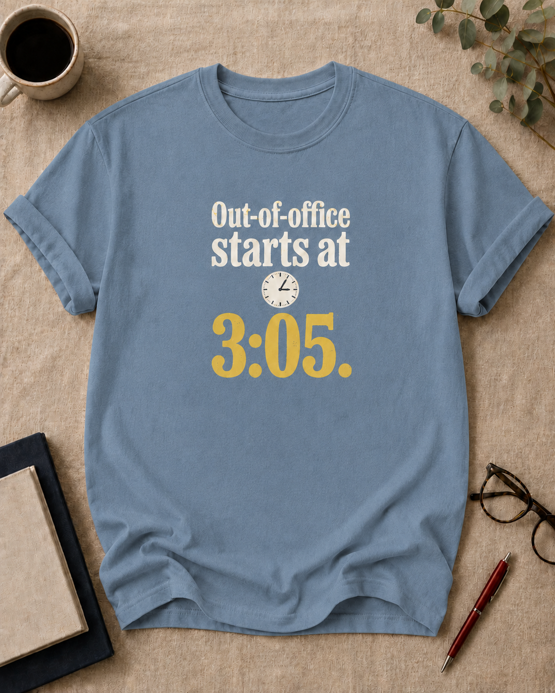 Out-of-office starts at 3:05.