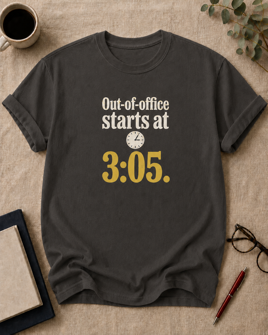Out-of-office starts at 3:05.