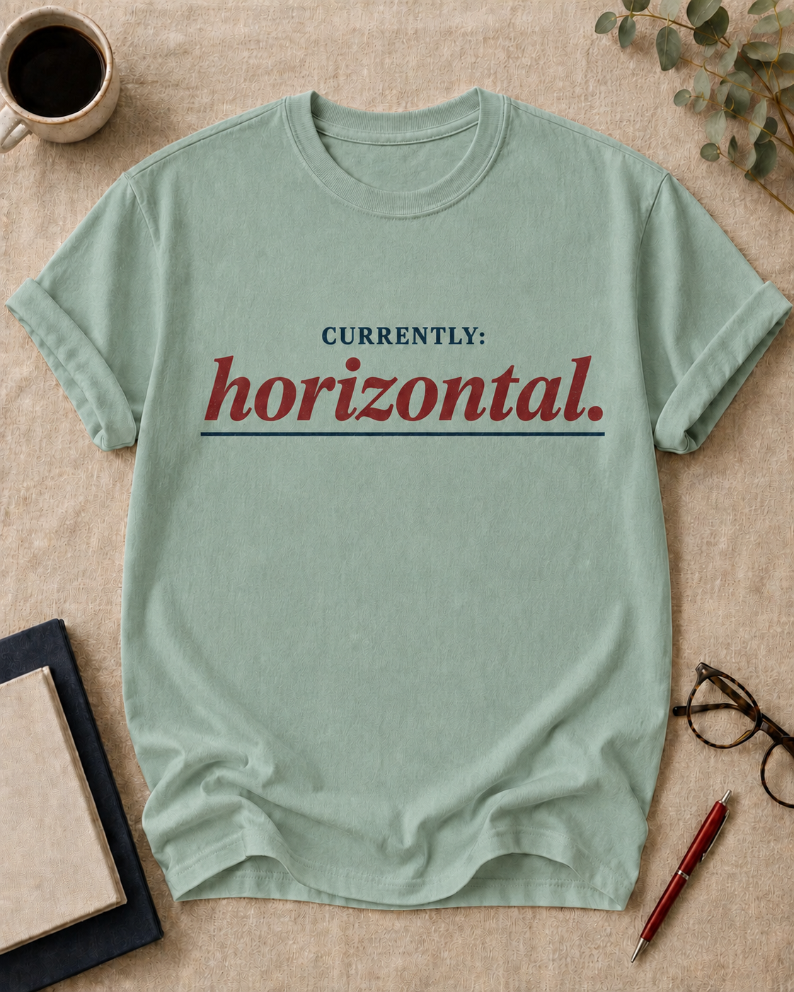 Currently: horizontal.