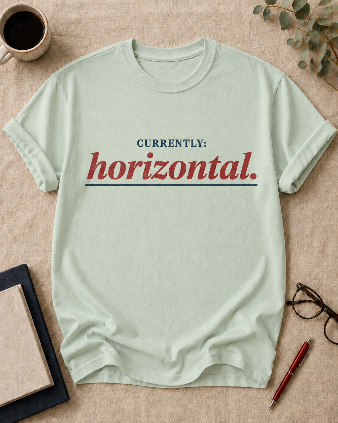 Currently: horizontal.