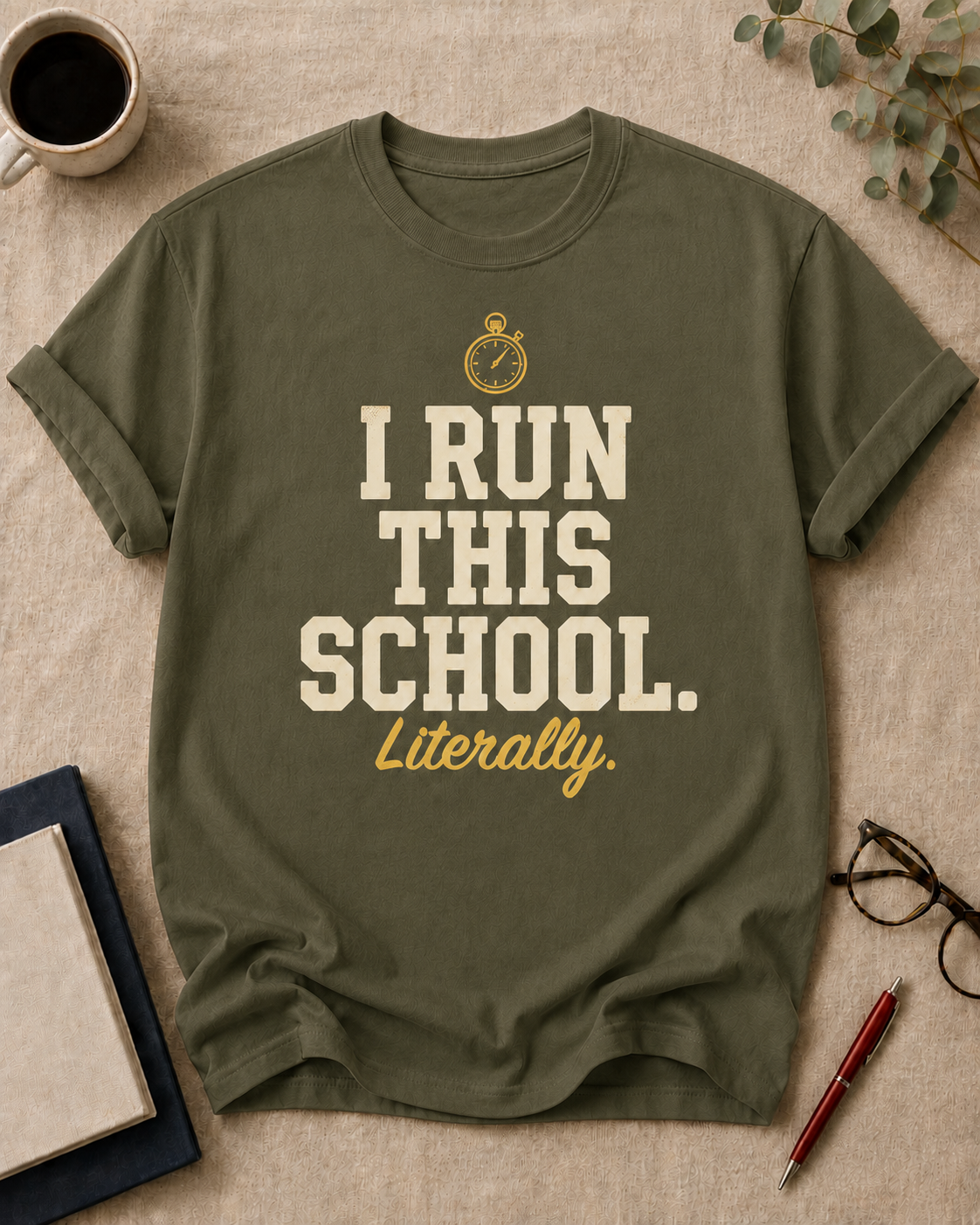 I Run This School. Literally.
