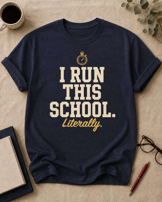 I Run This School. Literally.