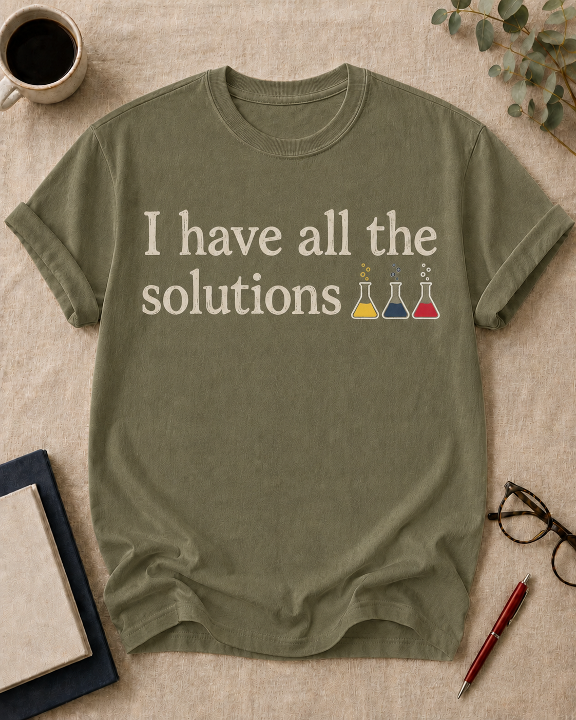 I have all the solutions.