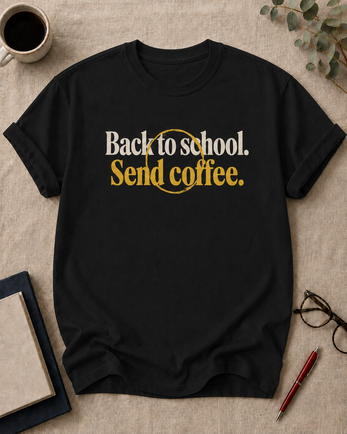 Back to school. Send coffee.