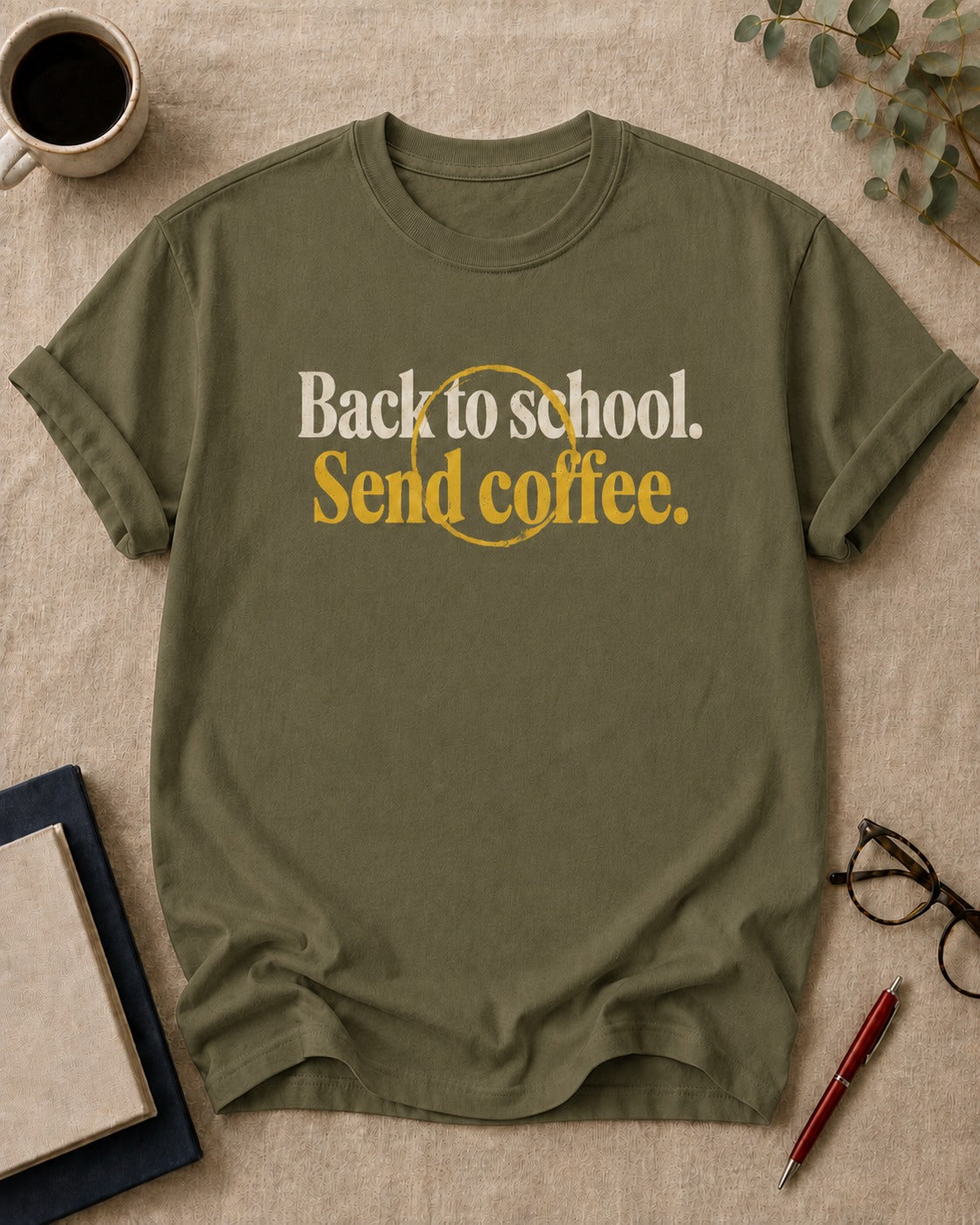 Back to school. Send coffee.