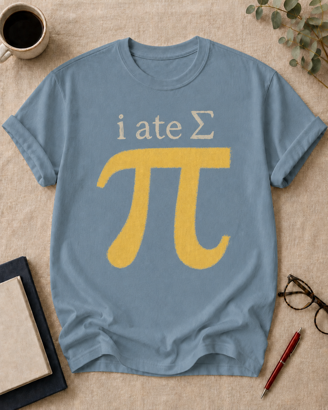 i ate sum π.