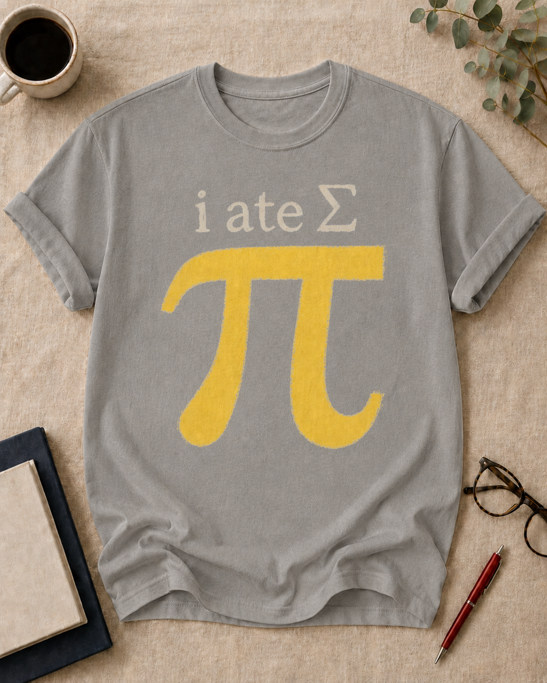 i ate sum π.