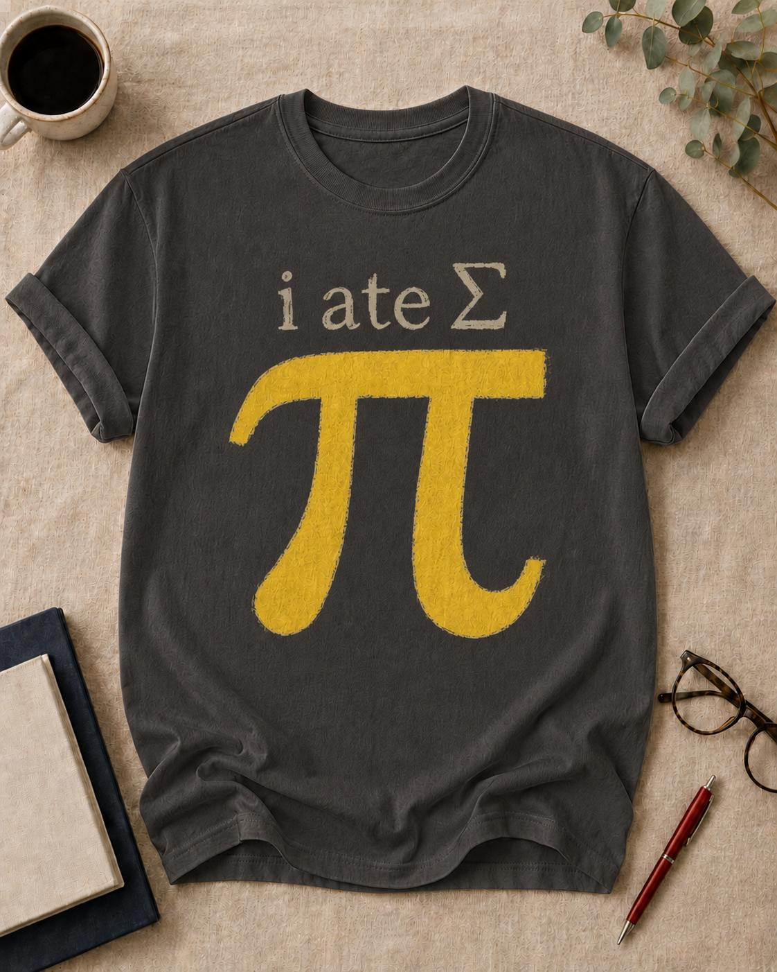 i ate sum π.