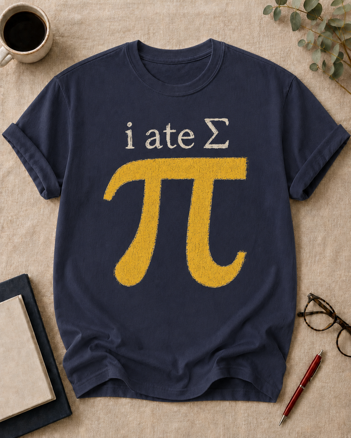 i ate sum π.