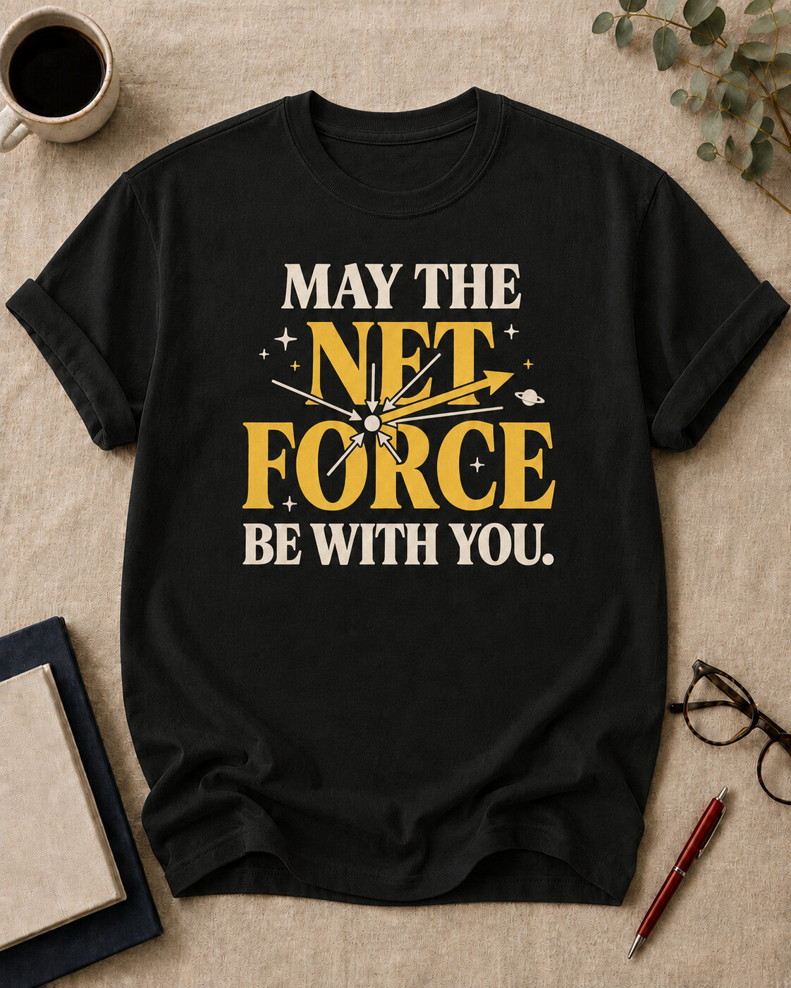May the Net Force Be With You.