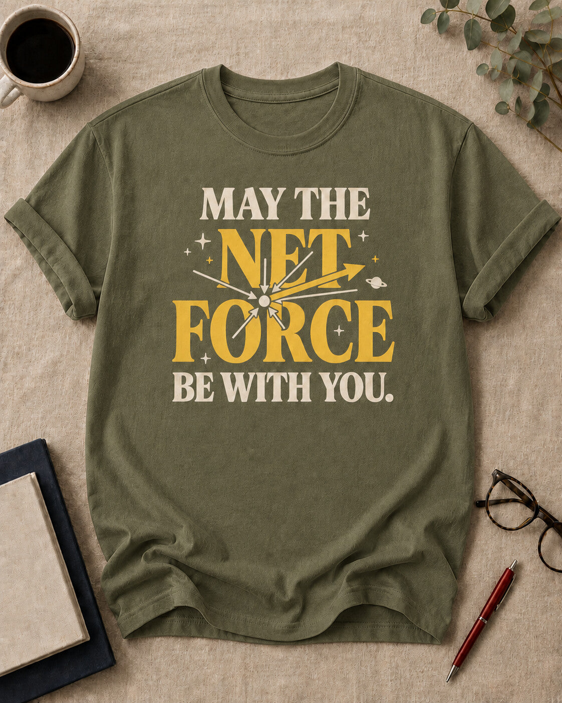 May the Net Force Be With You.