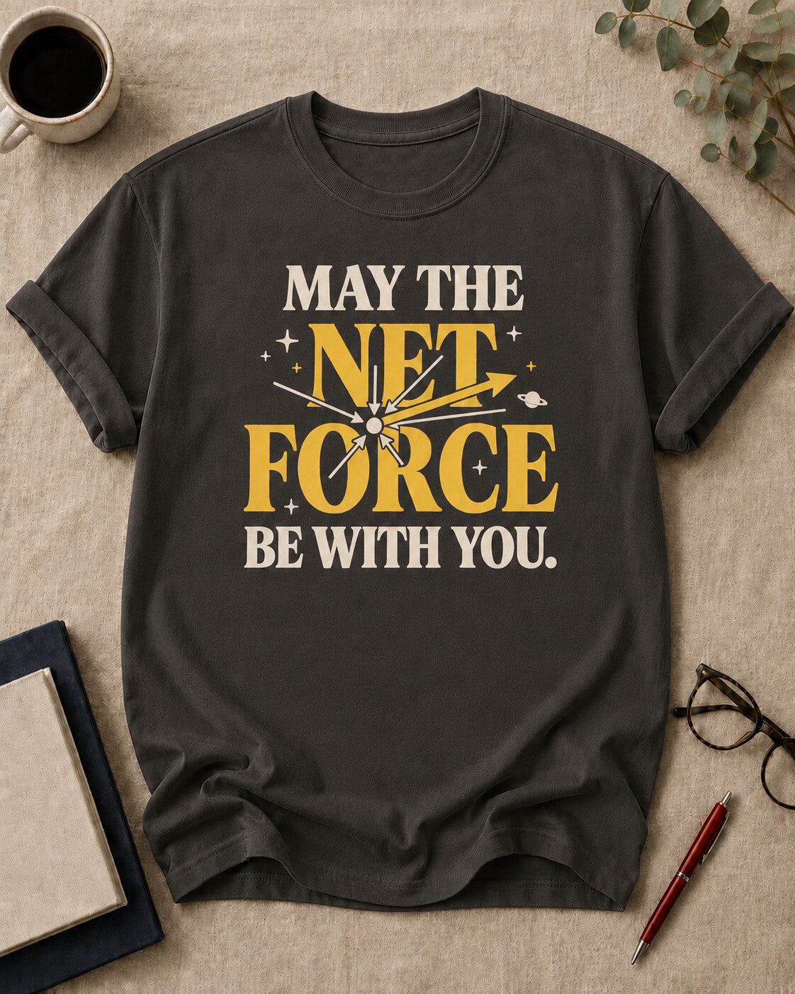 May the Net Force Be With You.