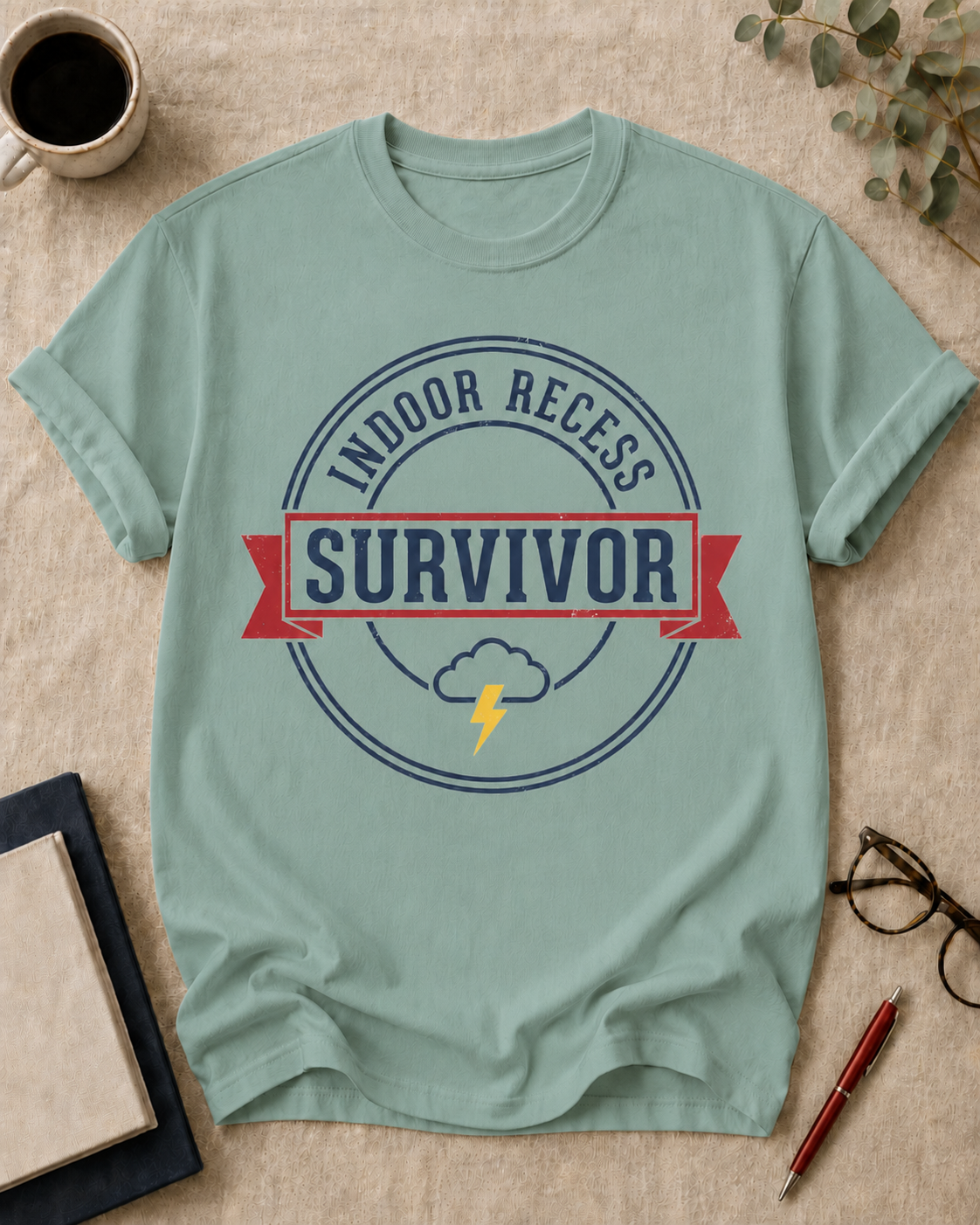 Indoor recess survivor.