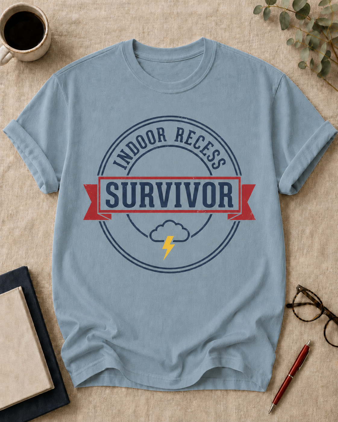Indoor recess survivor.