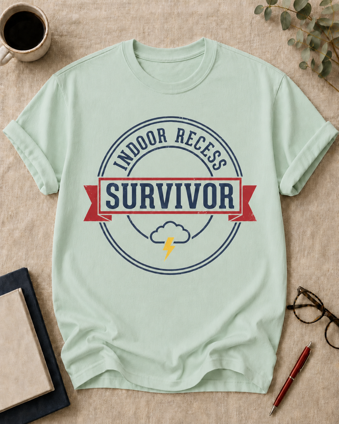 Indoor recess survivor.