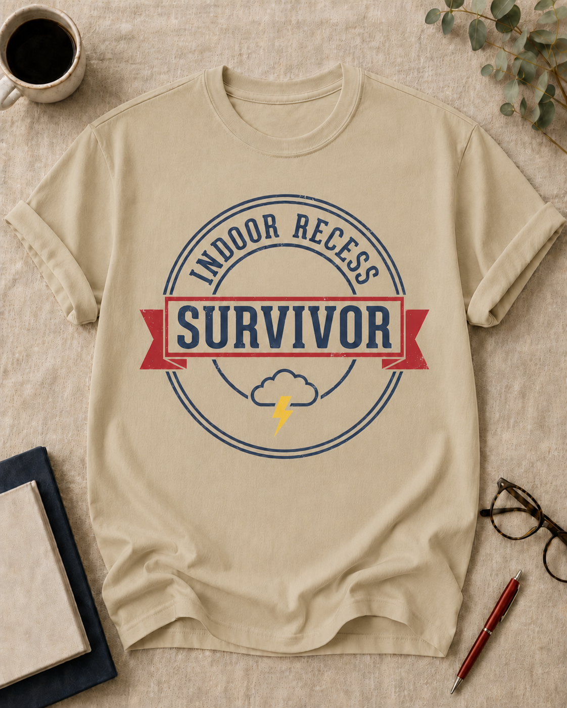Indoor recess survivor.